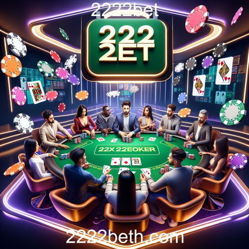 A Popularidade do Poker Online na 2222bet